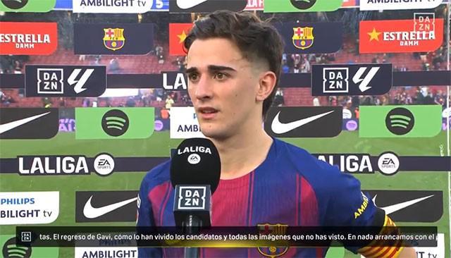 开云官网-加维：这次复出过程比上次更难，弗里克总是像父亲一样陪伴我